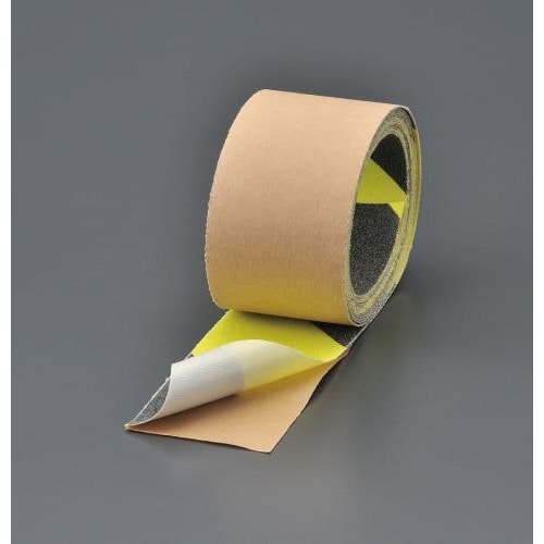 滑り止めテープ(蛍光・トラ) 50mm×5m