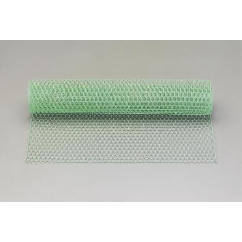 亀甲網(鉄ビニール被覆/緑) 16mm目