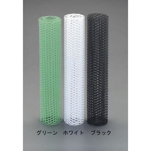 亀甲網(鉄ビニール被覆/白) 16mm目