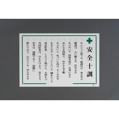 掲示板(安全十訓) 600x900mm