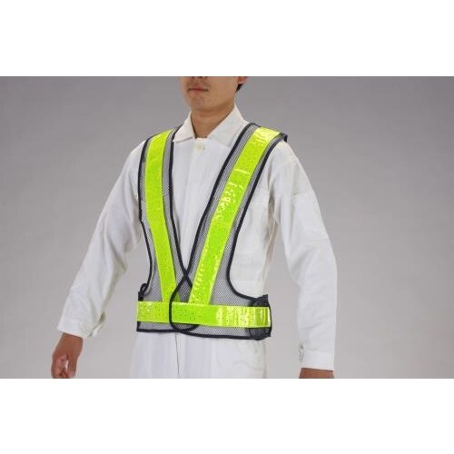 安全ベスト(紺/黄/軽量タイプ)