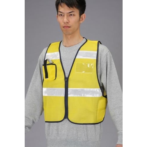 防犯ベスト(黄)