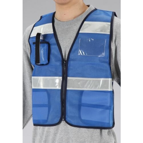 防犯ベスト(青)