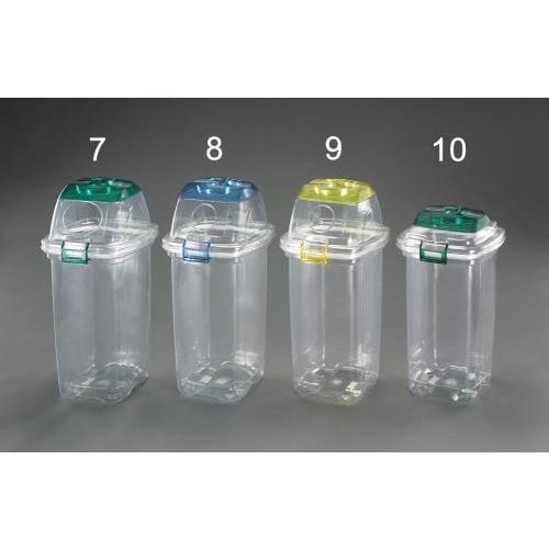 透明ダストボックス(カン用) 45L