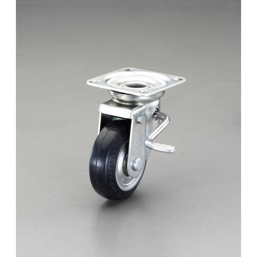 キャスター(自在金具・ブレーキ付) 75mm