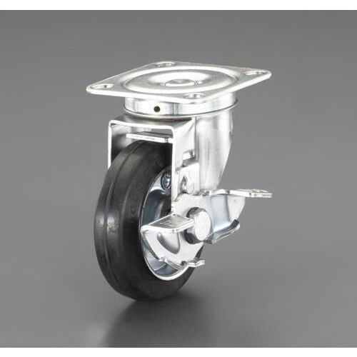 キャスター(自在金具・ブレーキ付) 65mm