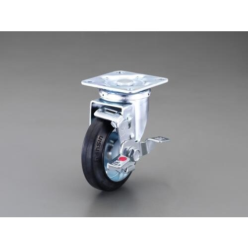 キャスター(自在金具・ブレーキ付) 125mm