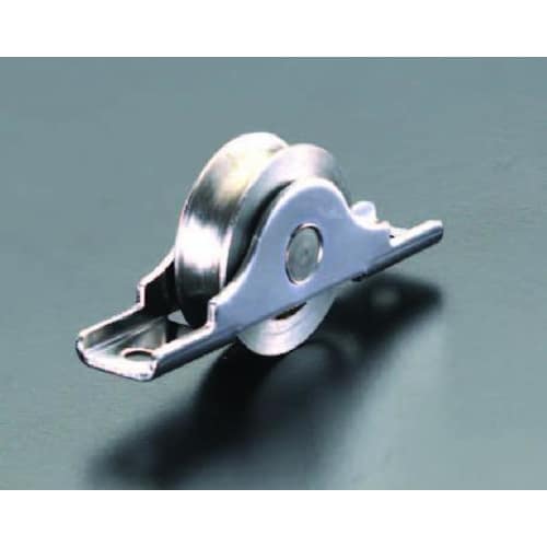 戸車(丸レール用・ステンレス製) 36mm