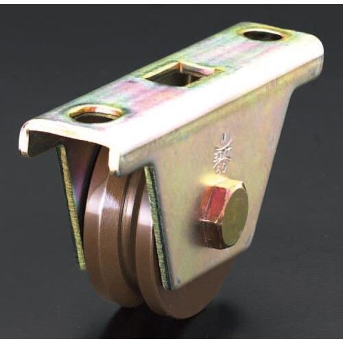 戸車(重量用・V型) 100mm/1000kg