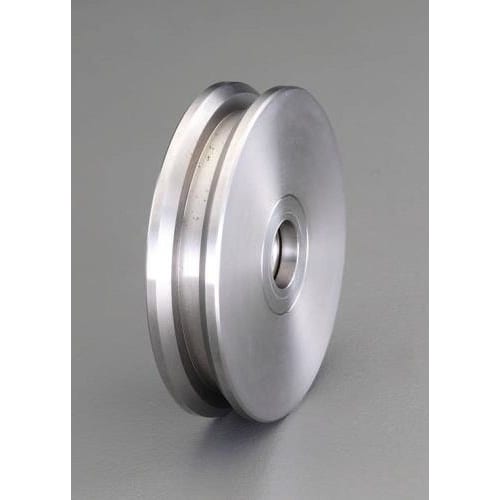 戸車車輪(V型・重量用・ステンレス製) 110mm