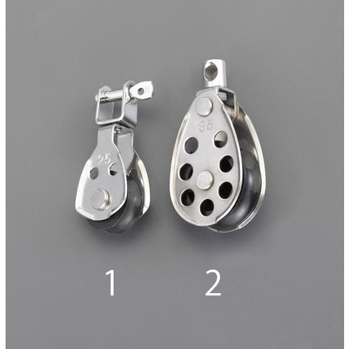 プーリーブロック(ステンレス製) 25mm