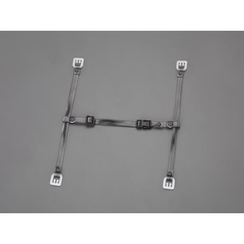 ヘルメット用アゴヒモ一式(透明)