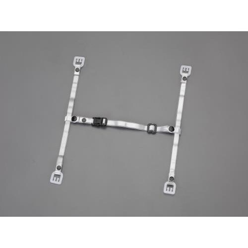 ヘルメット用アゴヒモ一式(反射テープ内蔵)