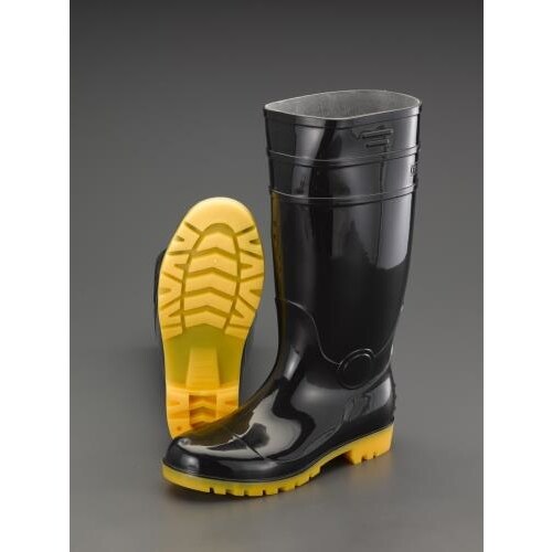 安全長靴(耐油底・黒) 26.5cm