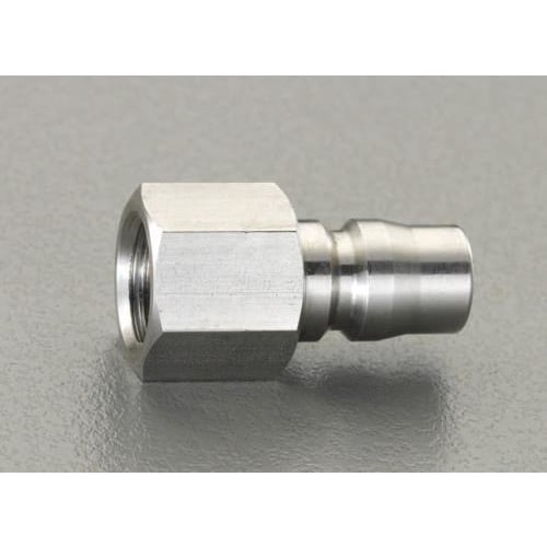 雌ねじプラグ 中圧用/ステンレス製Rc1・1/2