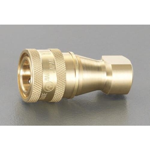 雌ねじカップリング(真鍮製) Rc1・1/2