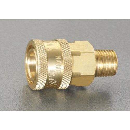 雄ねじカップリング(中圧用/真鍮) R 3/8