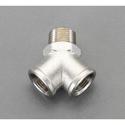 Y型コネクター(真鍮製) R3/8 xG3/8