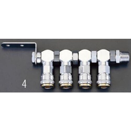 マルチ連結自在カップリング G 1/2 /4連