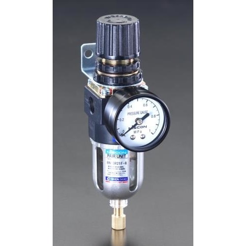 エアーフィルター付レギュレーター Rc1/4