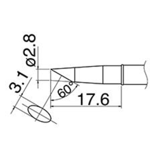 交換用こて先 EA304AL−11