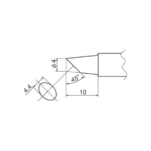 交換用こて先 EA304AP−7