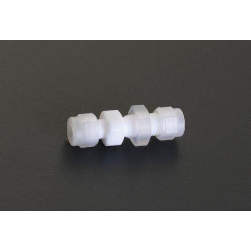 ユニオン(バルクヘッド/フッ素樹脂製) 10mm
