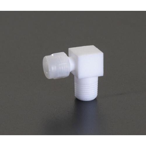 エルボ(雄ねじ/フッ素樹脂製) 8mmxR1/4