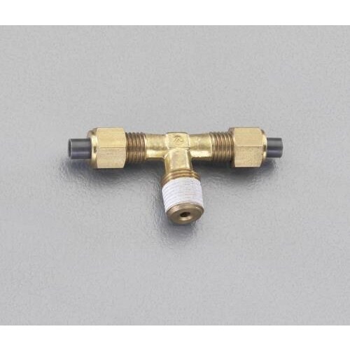 ユニオン(ティー/黄銅製) R1/4 ×6×6mm
