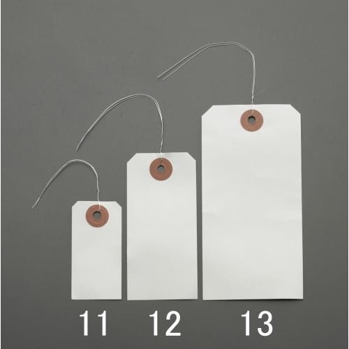 針金荷札(1000枚) 60x120mm