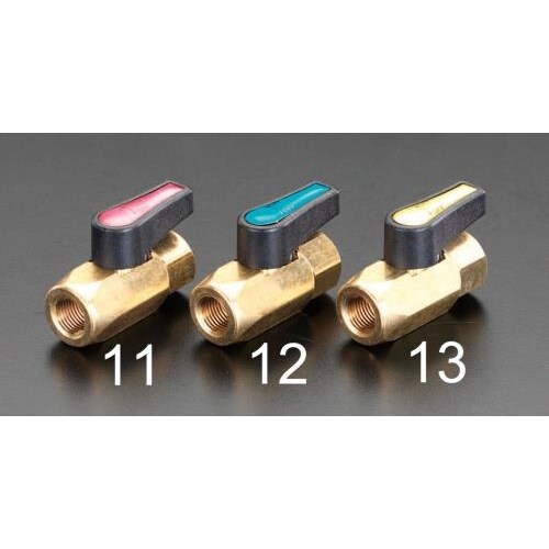 ボールバルブ(赤) EA496EA−11