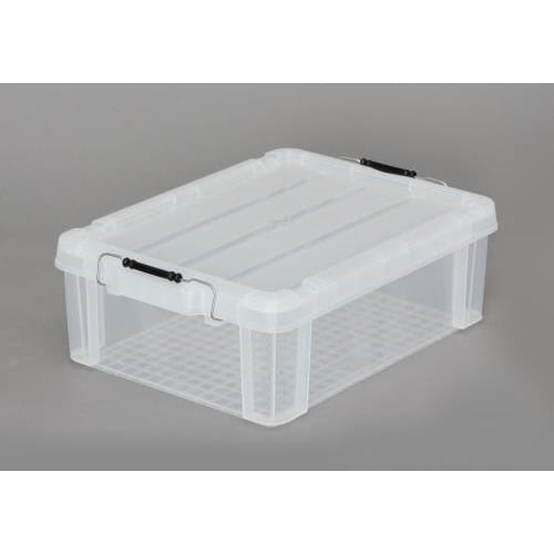 収納ケースバックル付/クリア EA506AB−42