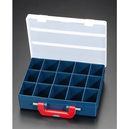 パーツケース クリア/緑 342×290×90mm