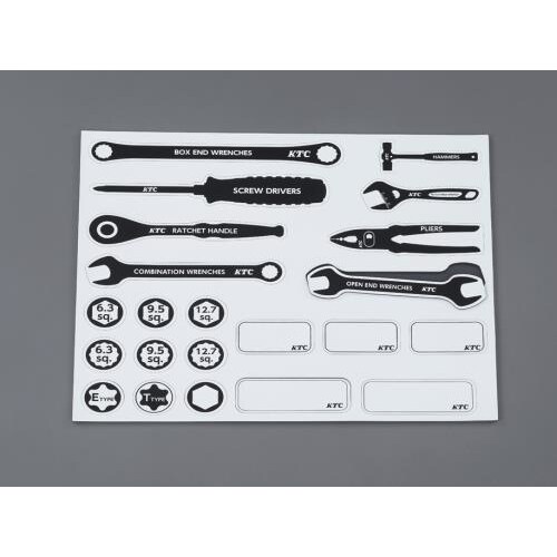 工具収納用マグネットシート EA508SM−66