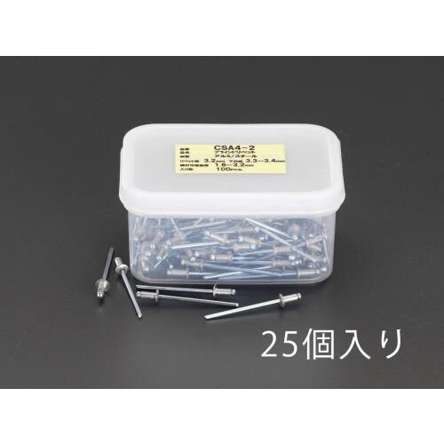 ブラインドリベット(25本)19.2−22.7mm