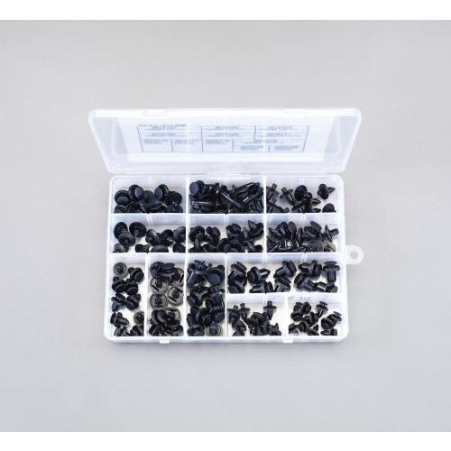 プッシュリベットクリップセット 12種