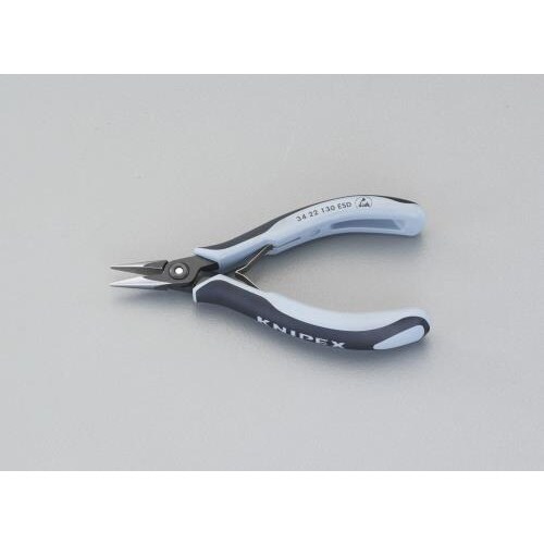 精密用プライヤー ESD/半丸 EA537KV−2