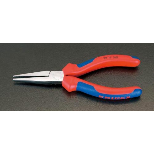 フラットノーズプライヤー EA537LA−12