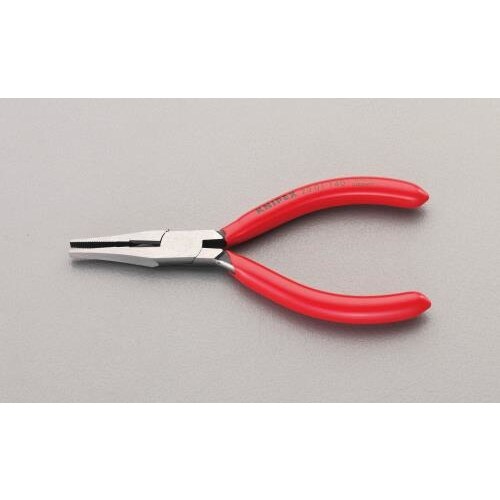フラットノズルプライヤー(カッター付) 140mm