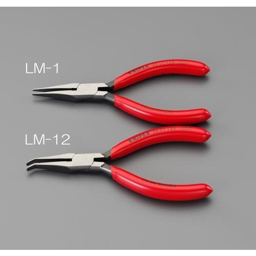 リレー調整プライヤー(先曲/磨き) 135mm