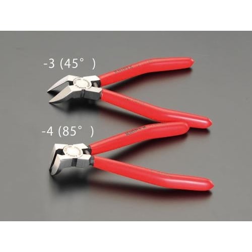 ニッパー・プラスティック用(バネ付85゜)16cm