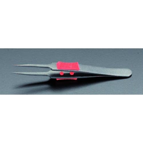 ピンセット(ステンレス製/フッ素コート)115mm