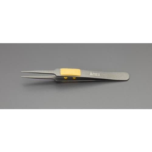 ピンセット(ステンレス製/フッ素コート)120mm