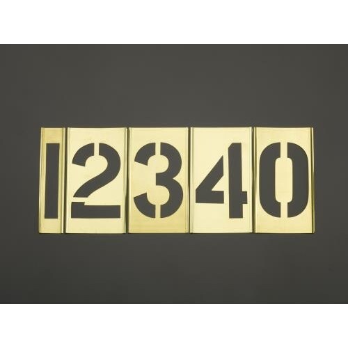 ステンシルプレート(真鍮) EA591BX−28