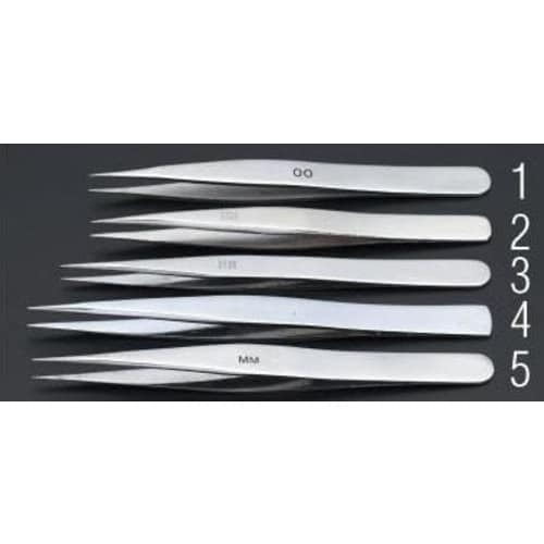 精密用ピンセット 0.5x125mm/MM