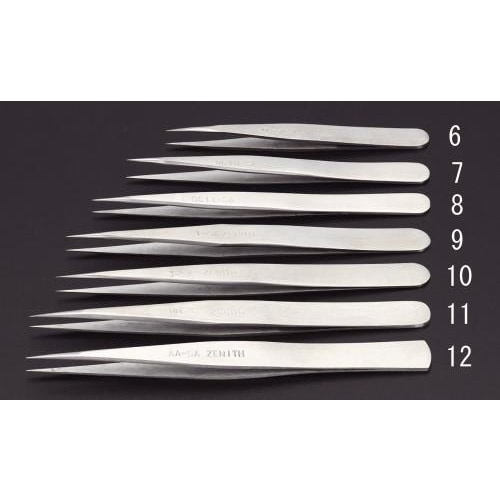 精密用ピンセット 0.5x125mm/MM
