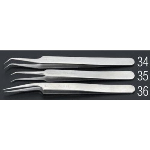 精密用ピンセット 0.4x110mm/5B