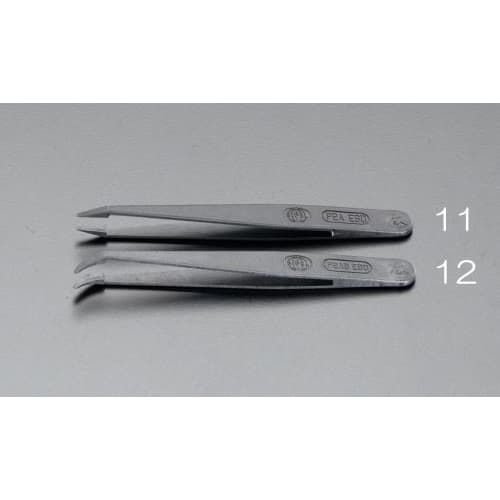 プラスティックピンセットESD/118mm/P2A