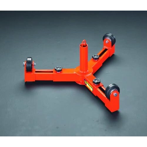 ケーブルドラム用ローラー(脚部スライド式)950