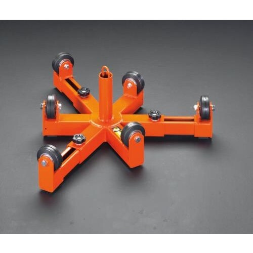 ケーブルドラム用ローラー(スライド式)1200mm